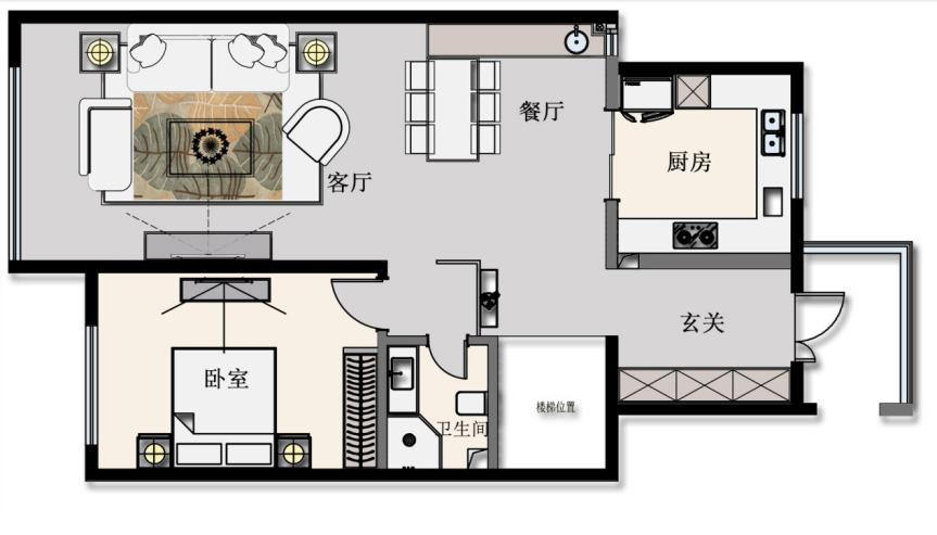 《清凉山居》户型全案解析(上叠)_西安峰上大宅官网